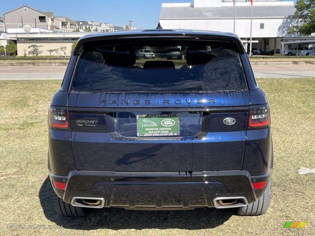 2021 Range Rover Sport Autobiography - Portofino Blue Metallic / Vintage Tan/Ebony photo #9