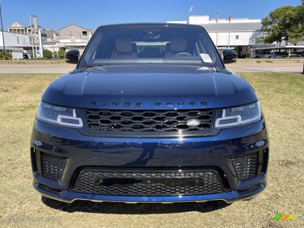 2021 Range Rover Sport Autobiography - Portofino Blue Metallic / Vintage Tan/Ebony photo #10