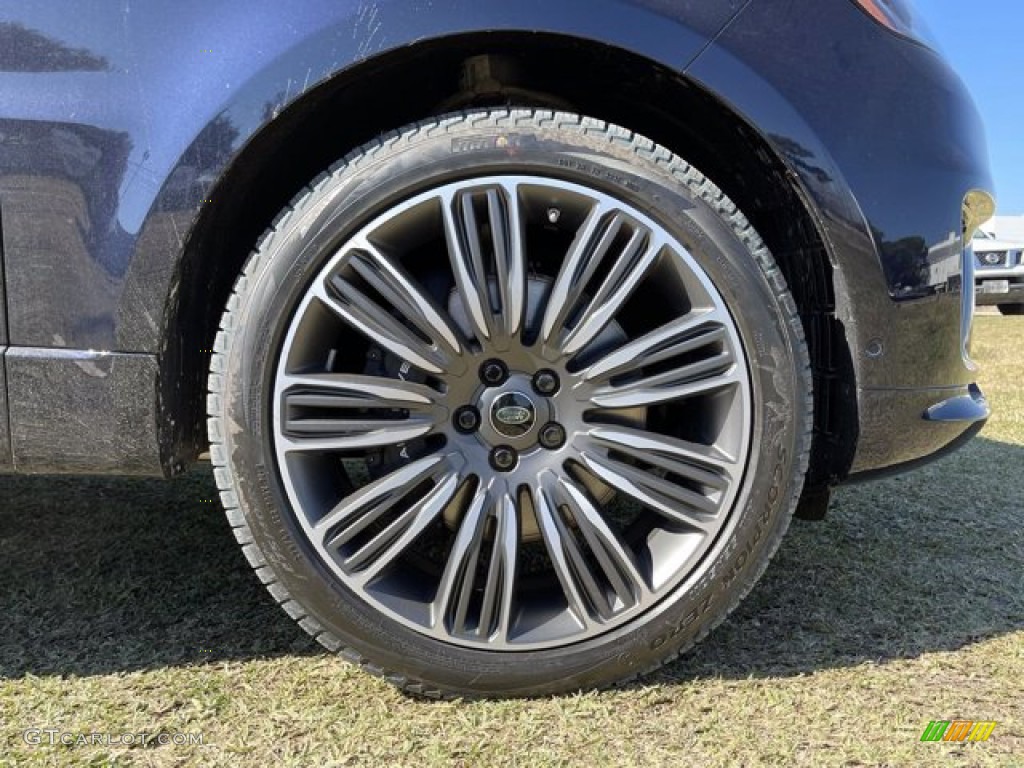 2021 Range Rover Sport Autobiography - Portofino Blue Metallic / Vintage Tan/Ebony photo #12