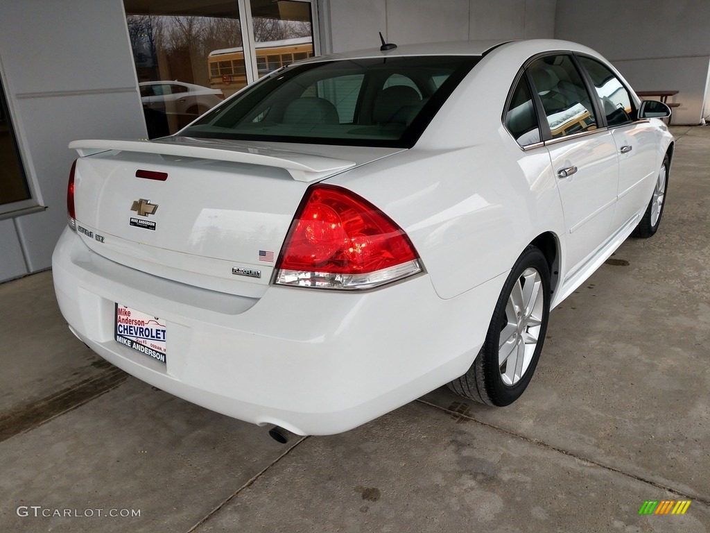 2013 Impala LTZ - Summit White / Neutral photo #4