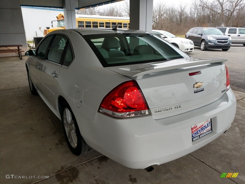 2013 Impala LTZ - Summit White / Neutral photo #7