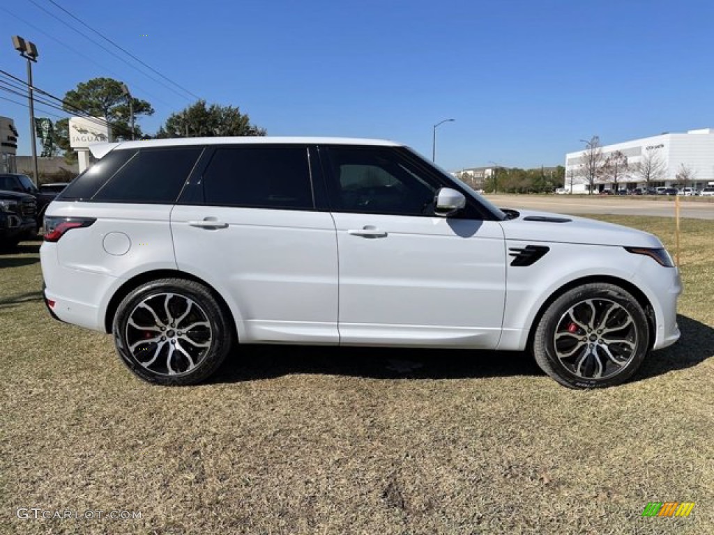 2021 Range Rover Sport HSE Dynamic - Yulong White Metallic / Vintage Tan/Ebony photo #8