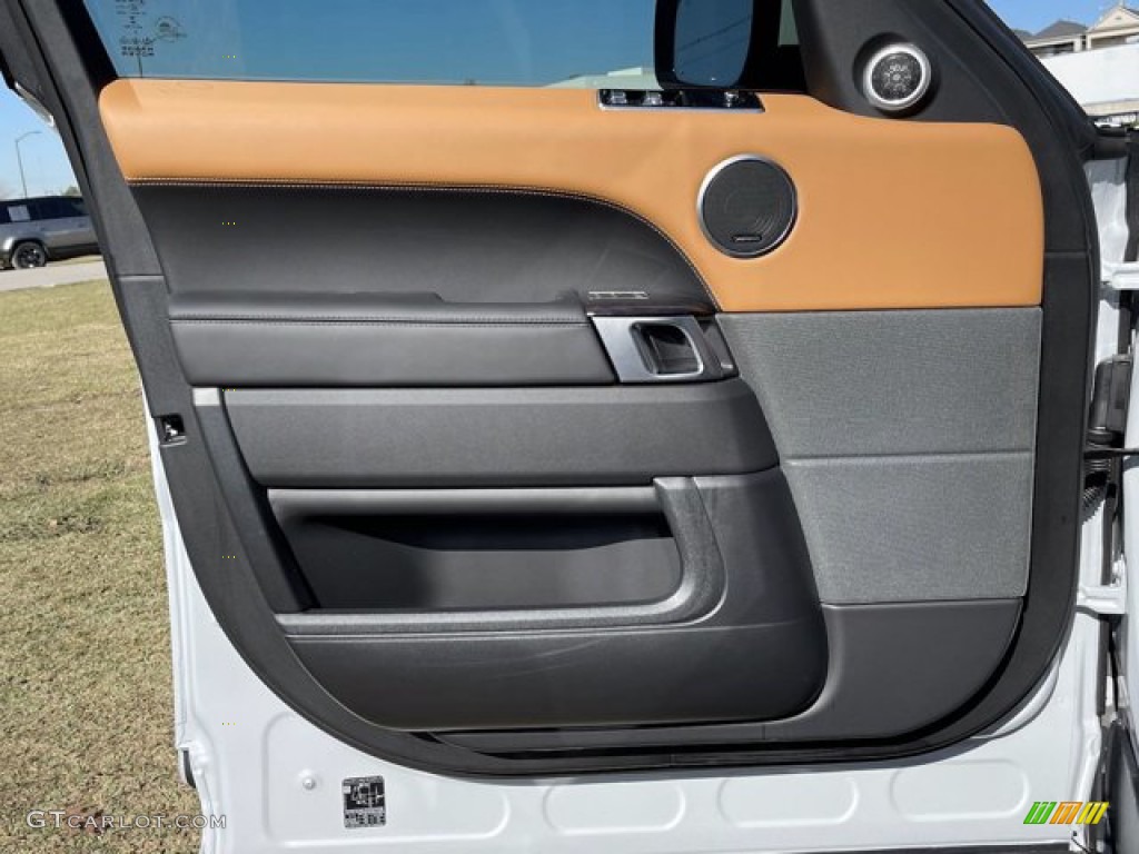 2021 Range Rover Sport HSE Dynamic - Yulong White Metallic / Vintage Tan/Ebony photo #13