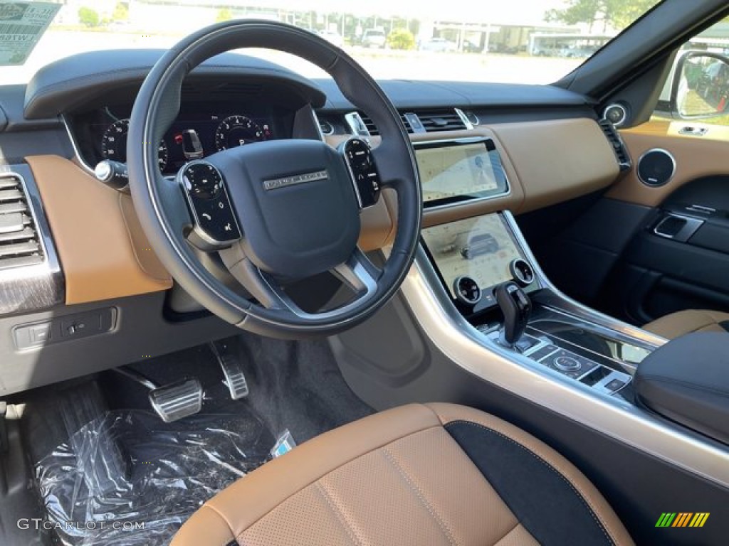 2021 Range Rover Sport HSE Dynamic - Yulong White Metallic / Vintage Tan/Ebony photo #18