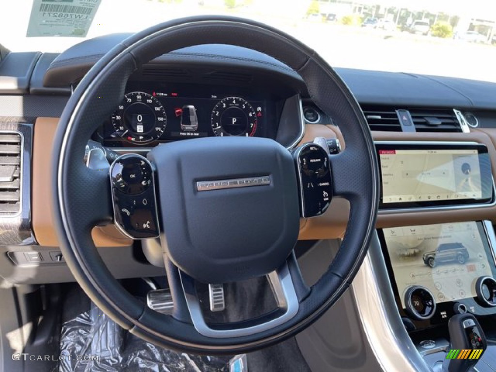 2021 Range Rover Sport HSE Dynamic - Yulong White Metallic / Vintage Tan/Ebony photo #21