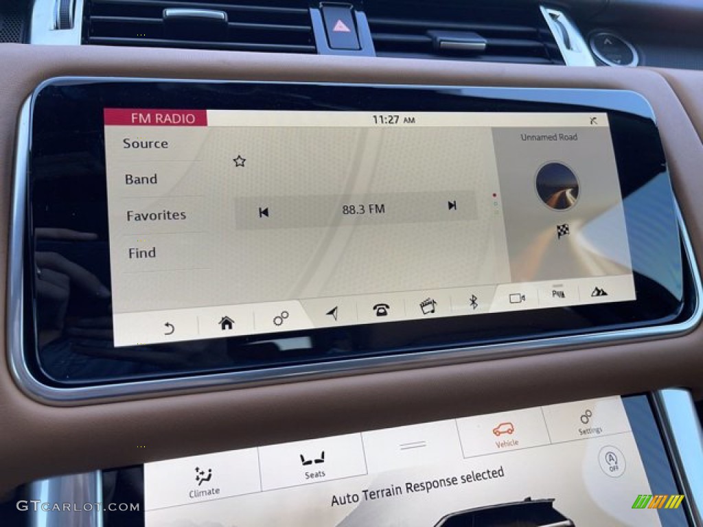 2021 Range Rover Sport HSE Dynamic - Yulong White Metallic / Vintage Tan/Ebony photo #26