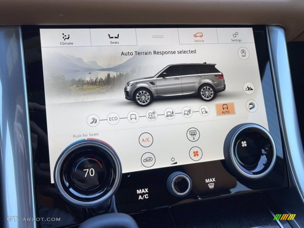 2021 Range Rover Sport HSE Dynamic - Yulong White Metallic / Vintage Tan/Ebony photo #29