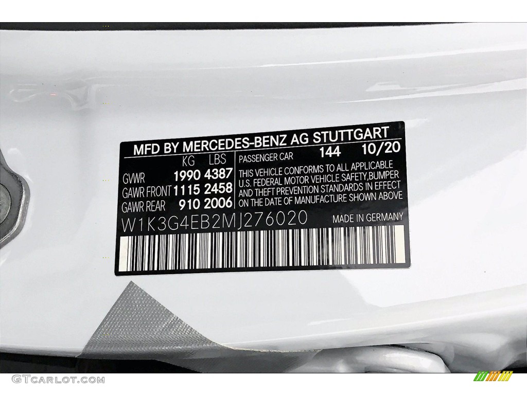 2021 A 220 Sedan - Digital White Metallic / Black/DINAMICA w/Red Stitching photo #11