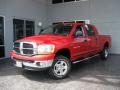 2006 Flame Red Dodge Ram 1500 SLT Mega Cab 4x4  photo #1