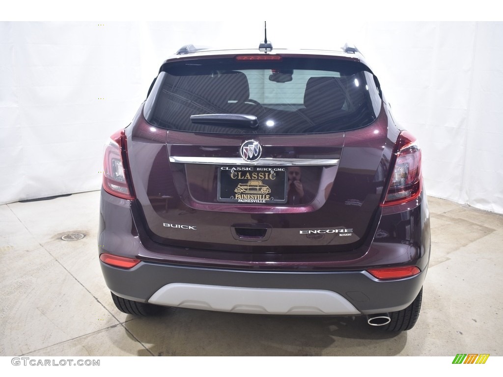 2018 Encore Preferred AWD - Black Cherry Metallic / Ebony photo #3