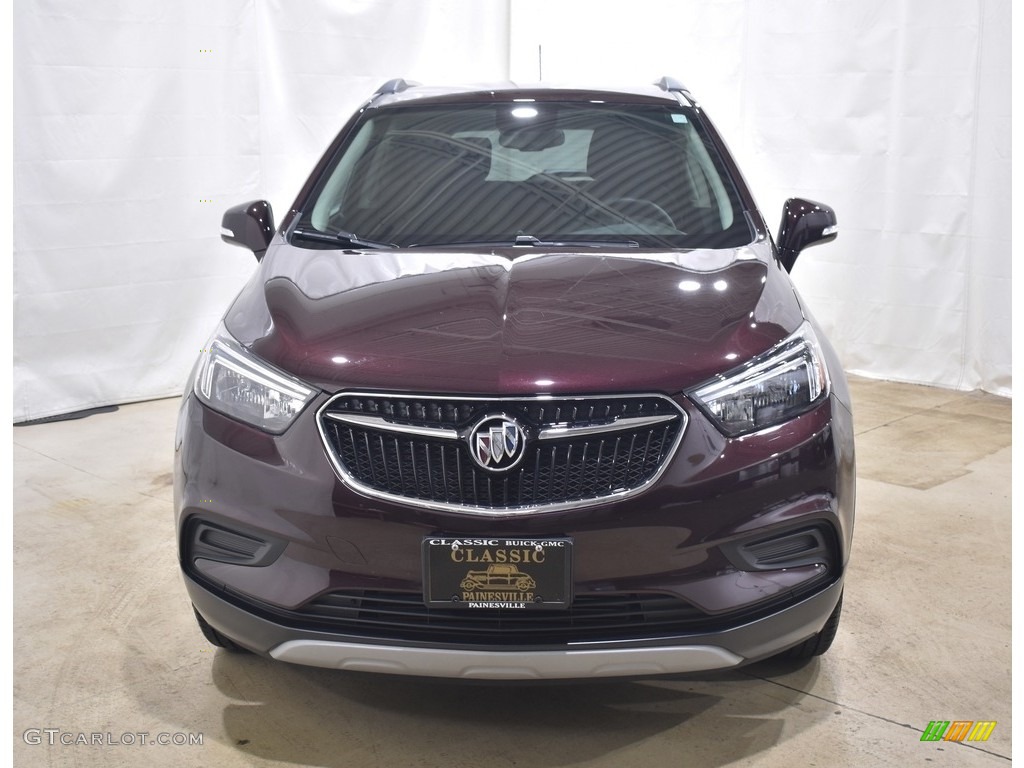 2018 Encore Preferred AWD - Black Cherry Metallic / Ebony photo #4