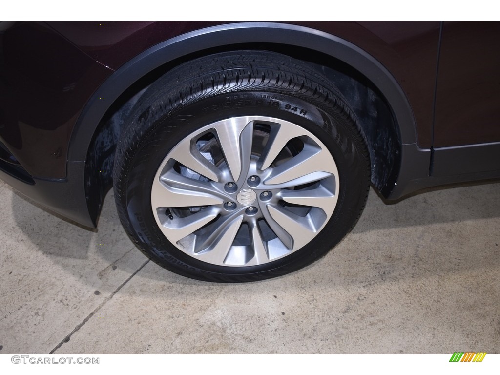 2018 Encore Preferred AWD - Black Cherry Metallic / Ebony photo #5