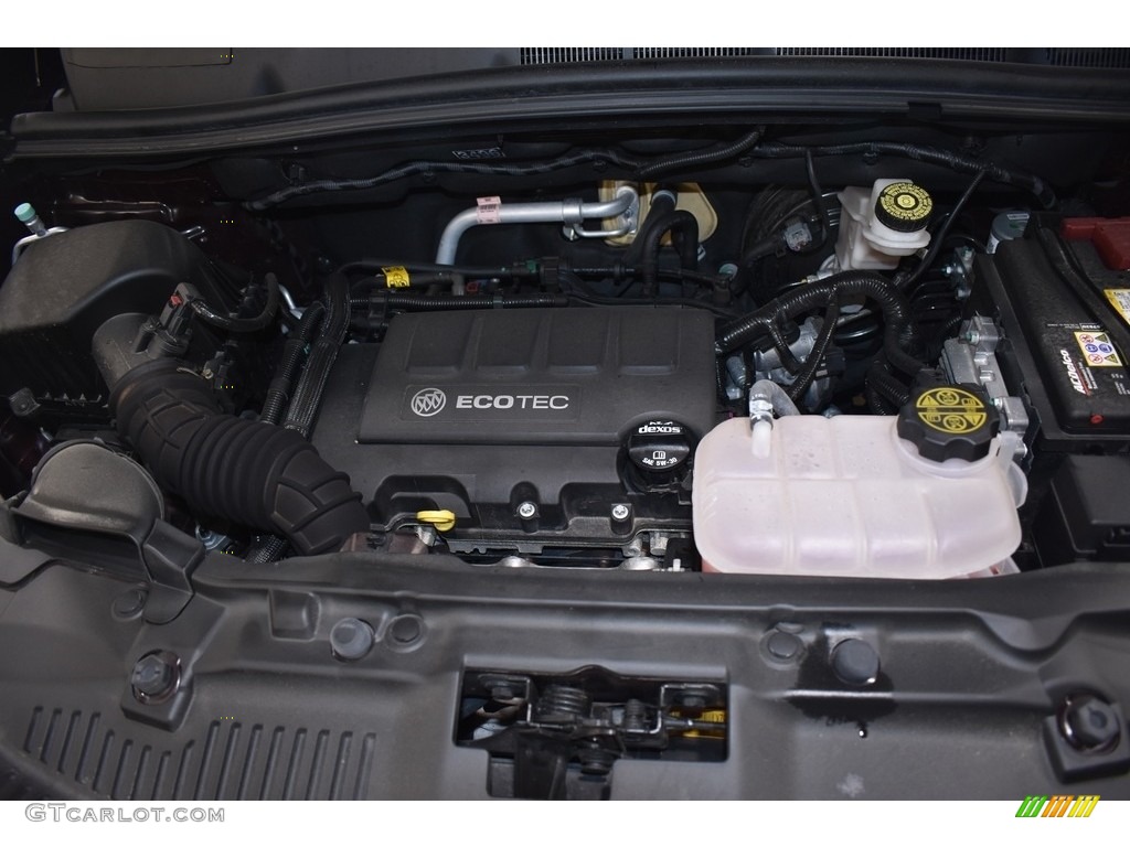 2018 Encore Preferred AWD - Black Cherry Metallic / Ebony photo #6