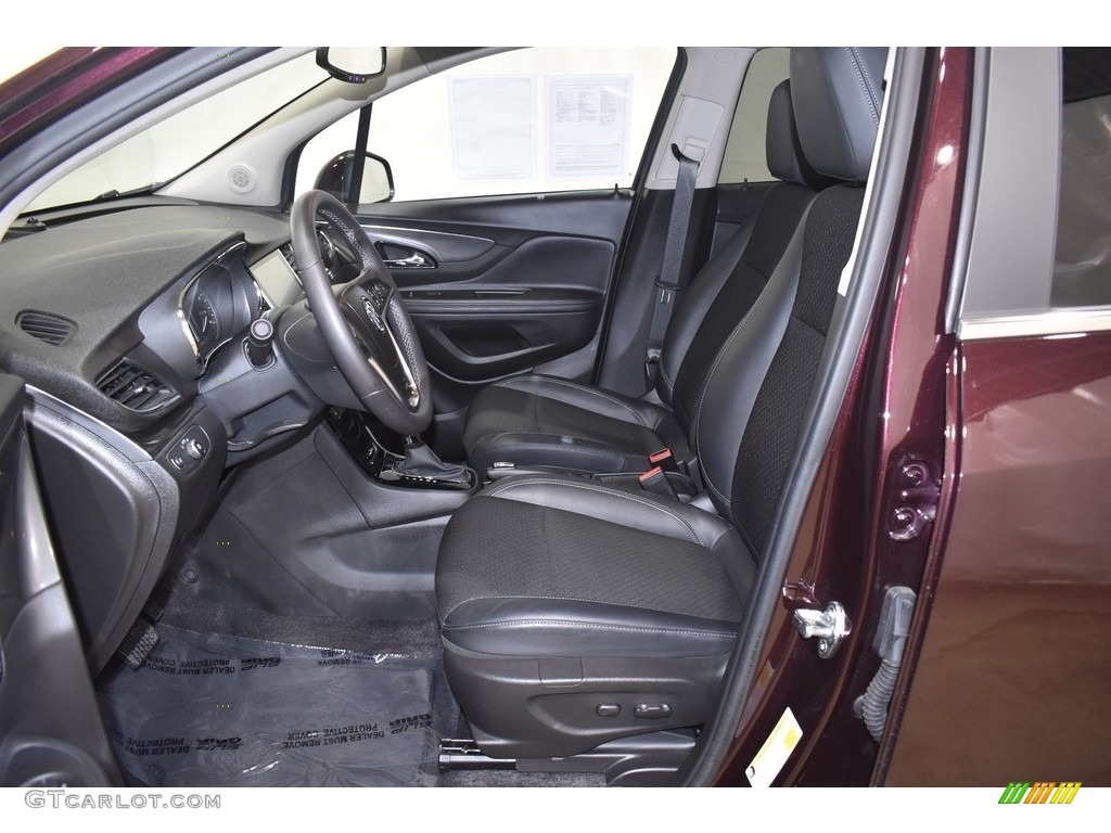 2018 Encore Preferred AWD - Black Cherry Metallic / Ebony photo #7