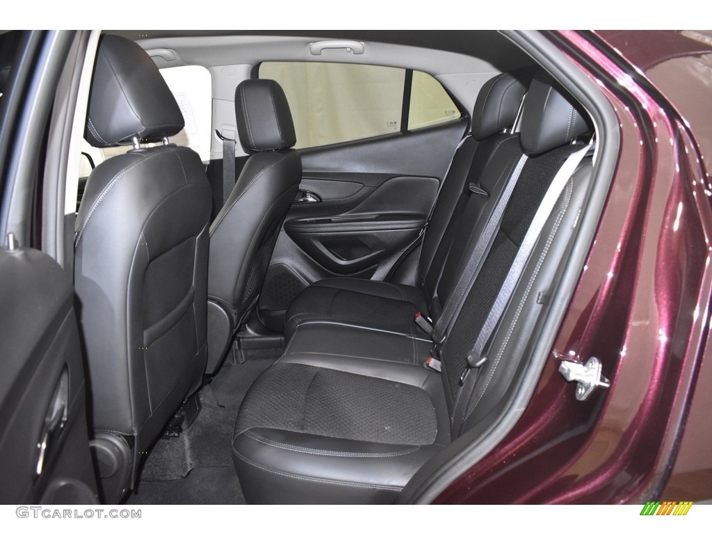 2018 Encore Preferred AWD - Black Cherry Metallic / Ebony photo #8