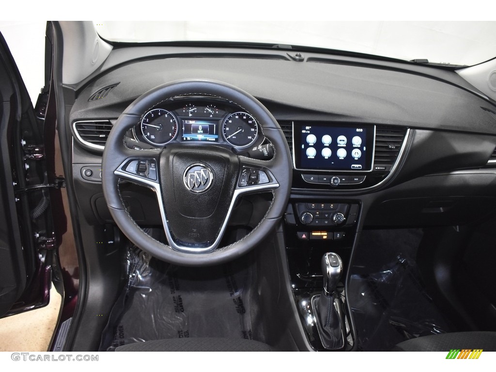 2018 Encore Preferred AWD - Black Cherry Metallic / Ebony photo #12