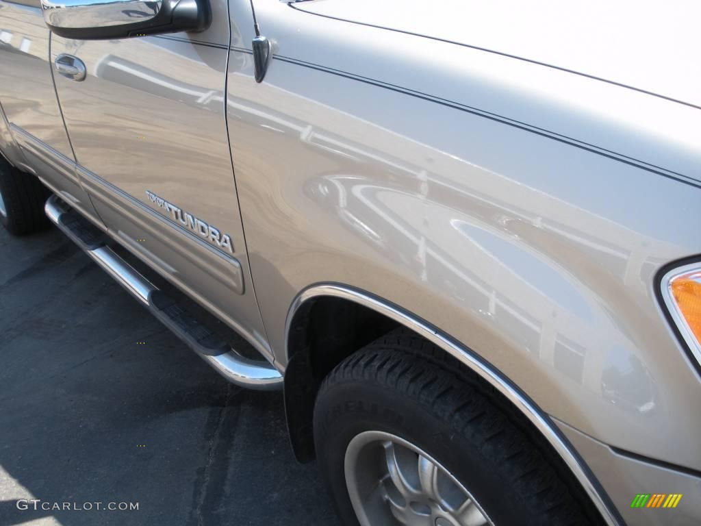 2005 Tundra SR5 Double Cab - Desert Sand Mica / Taupe photo #4