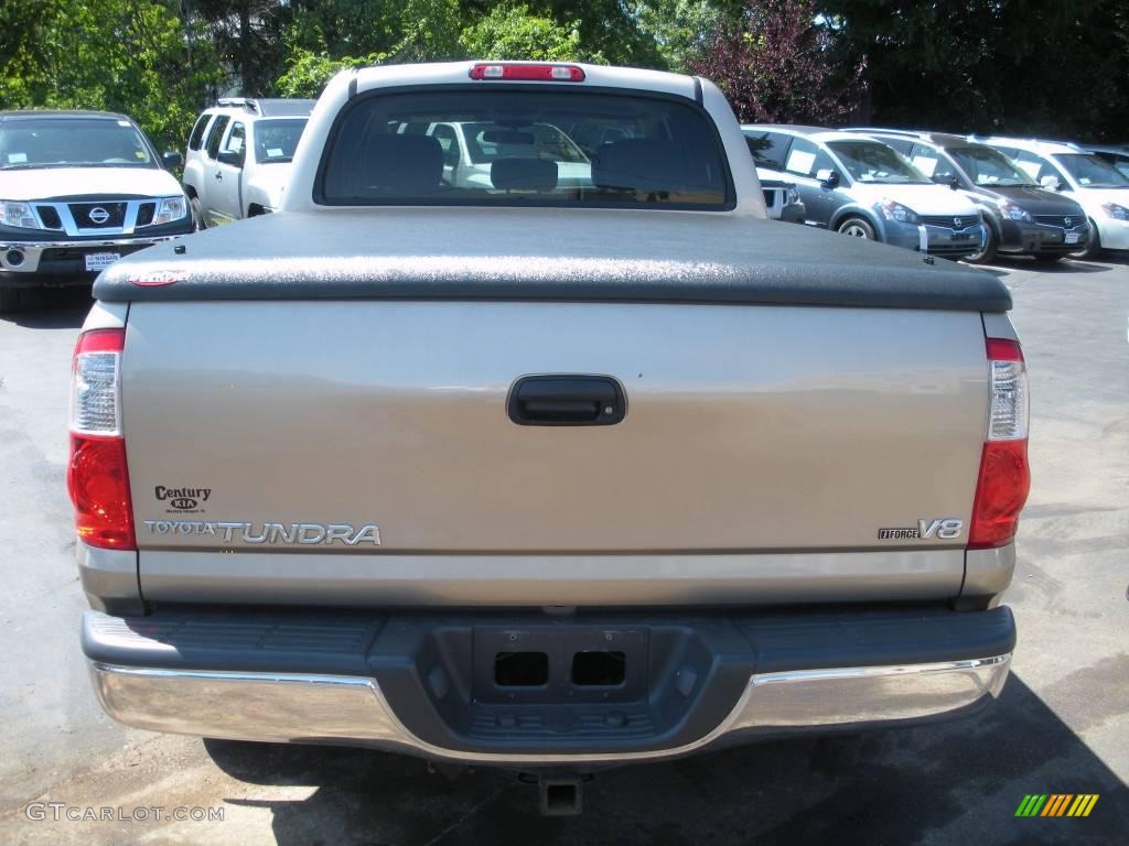 2005 Tundra SR5 Double Cab - Desert Sand Mica / Taupe photo #7