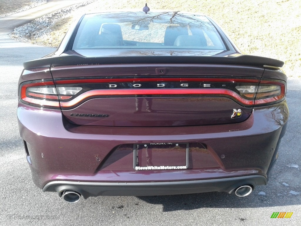 2021 Charger Scat Pack - Hellraisin / Black photo #6