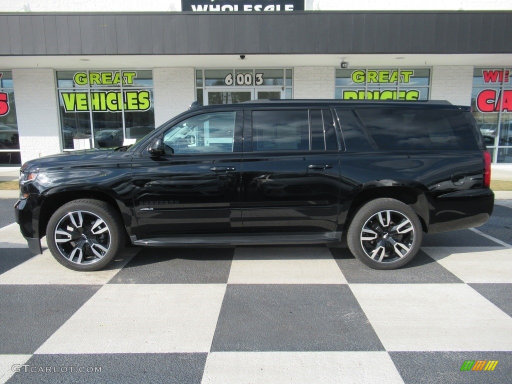 2019 Suburban Premier 4WD - Black / Jet Black photo #1