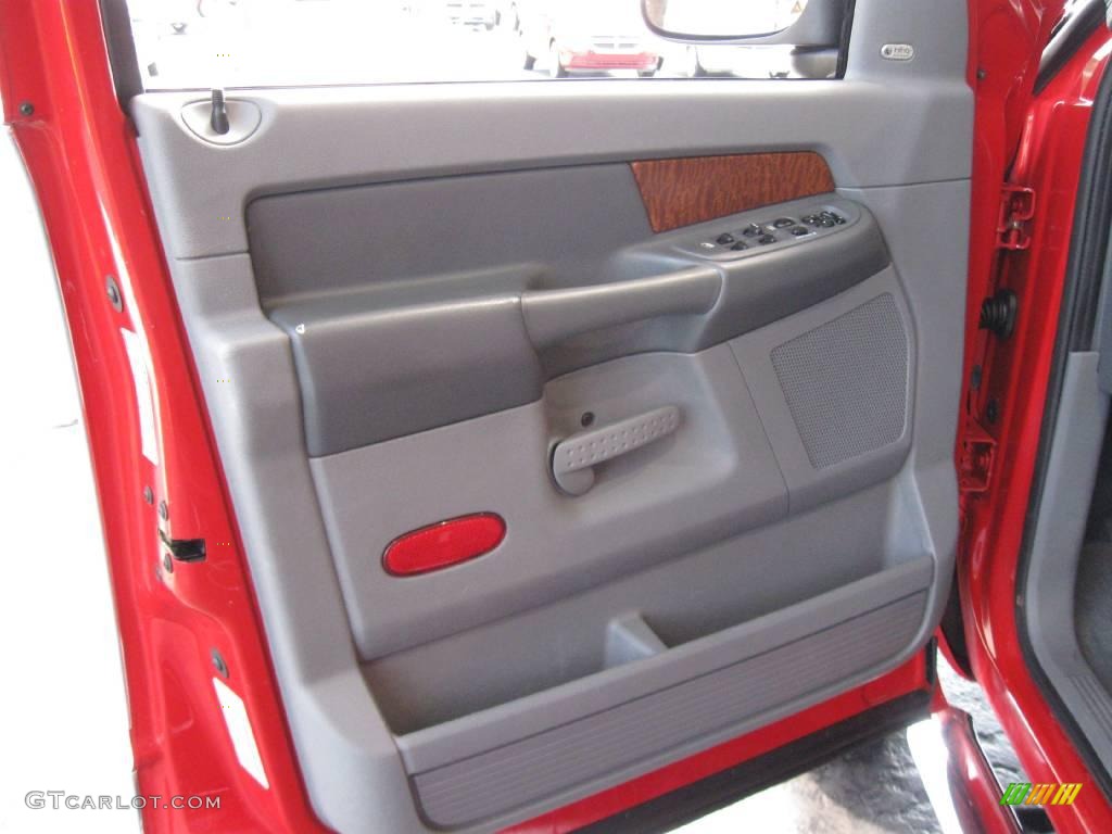 2006 Ram 1500 SLT Mega Cab 4x4 - Flame Red / Medium Slate Gray photo #14