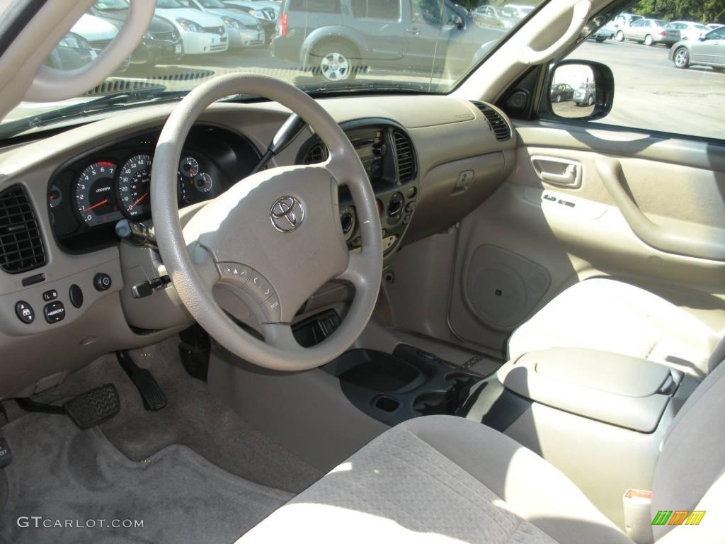 2005 Tundra SR5 Double Cab - Desert Sand Mica / Taupe photo #15