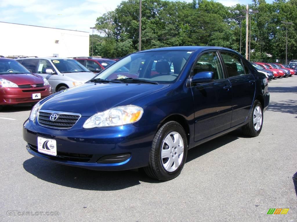 2006 Corolla LE - Indigo Ink Pearl / Stone photo #1
