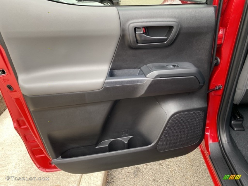 2021 Toyota Tacoma SR Double Cab 4x4 Cement Door Panel Photo #140721072