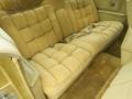 1978 Lincoln Continental Luxury Gold Interior Rear Seat Photo