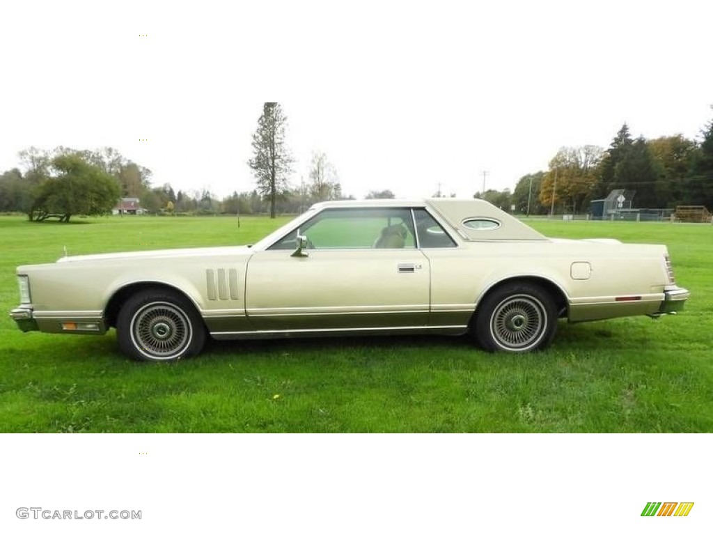 Jubilee Gold 1978 Lincoln Continental Mark V Diamond Jubilee Edition Coupe Exterior Photo #140721208