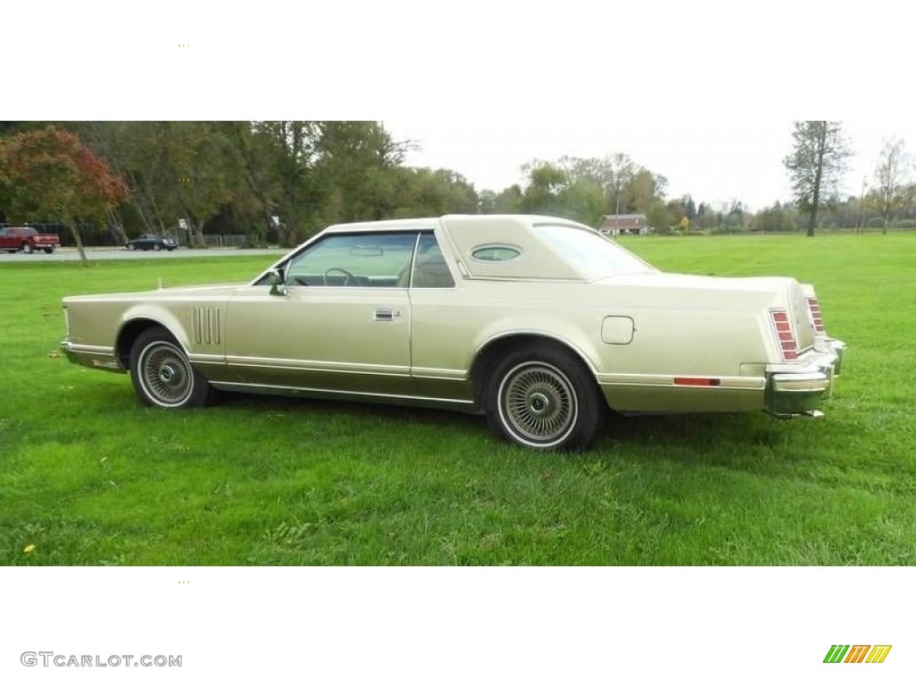 Jubilee Gold 1978 Lincoln Continental Mark V Diamond Jubilee Edition Coupe Exterior Photo #140721225