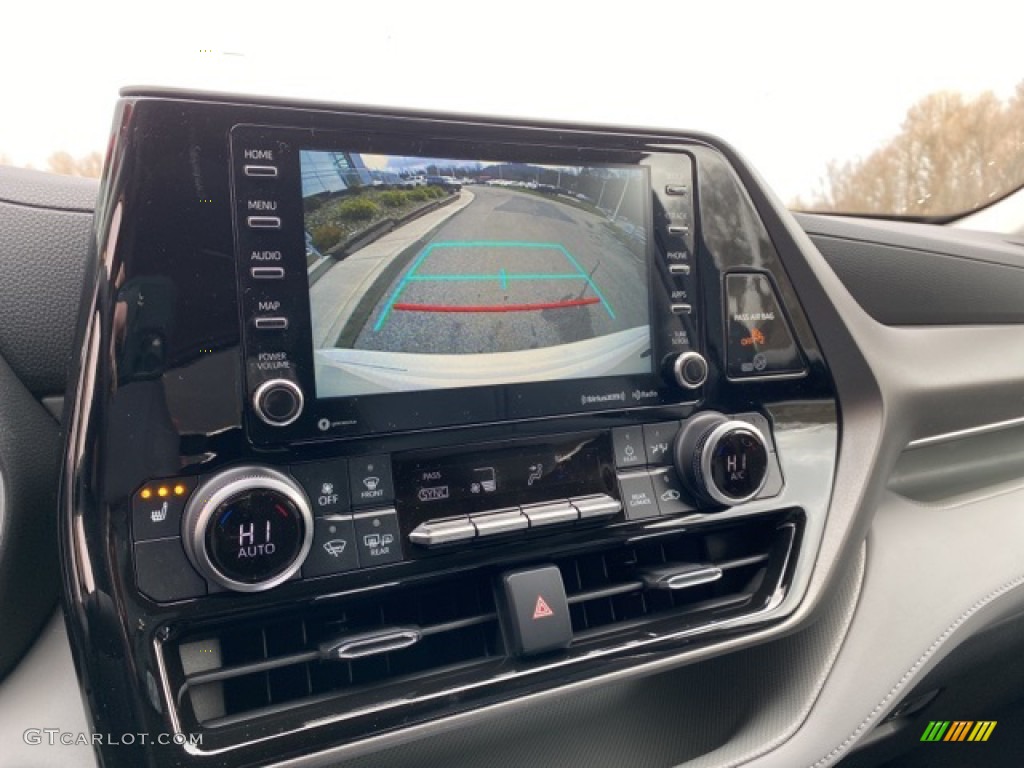 2021 Highlander XLE AWD - Blizzard White Pearl / Graphite photo #9