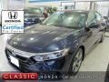 Obsidian Blue Pearl 2018 Honda Accord EX-L Sedan