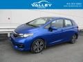 Aegean Blue Metallic 2019 Honda Fit EX