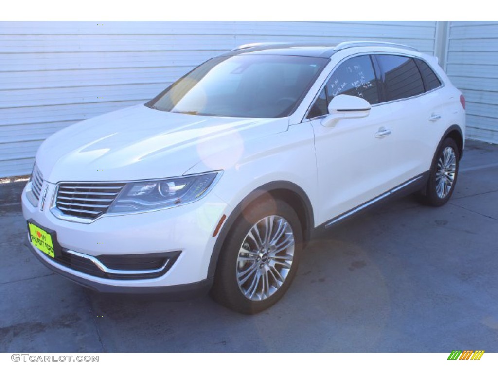 White Platinum Metallic Tri-Coat 2018 Lincoln MKX Reserve Exterior Photo #140726027