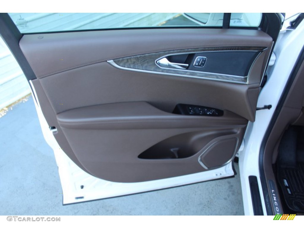 2018 Lincoln MKX Reserve Terracotta Door Panel Photo #140726122