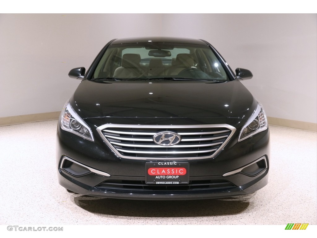 Phantom Black 2017 Hyundai Sonata Eco Exterior Photo #140727399