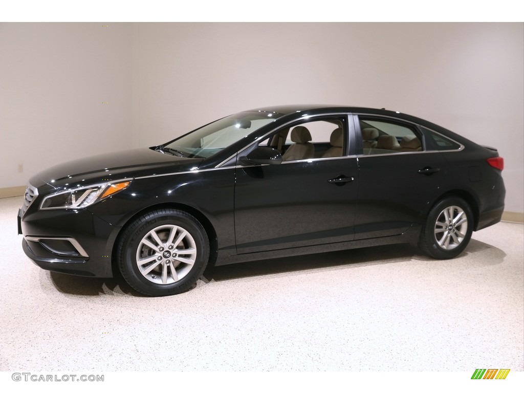 Phantom Black 2017 Hyundai Sonata Eco Exterior Photo #140727408