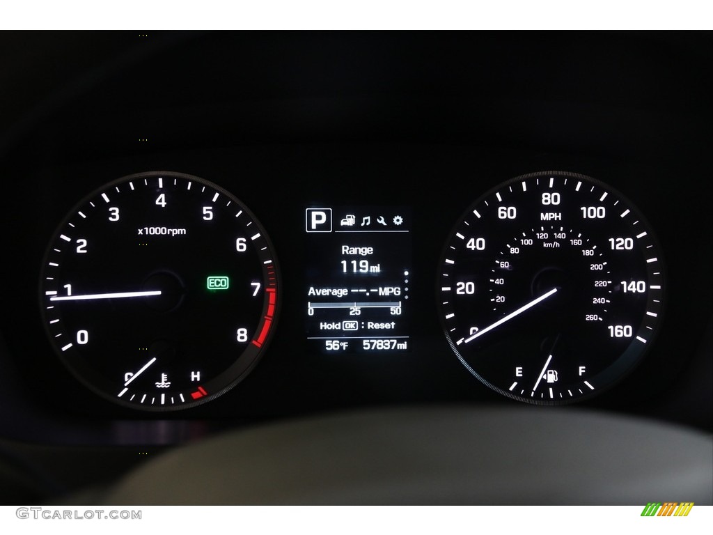 2017 Hyundai Sonata Eco Gauges Photos