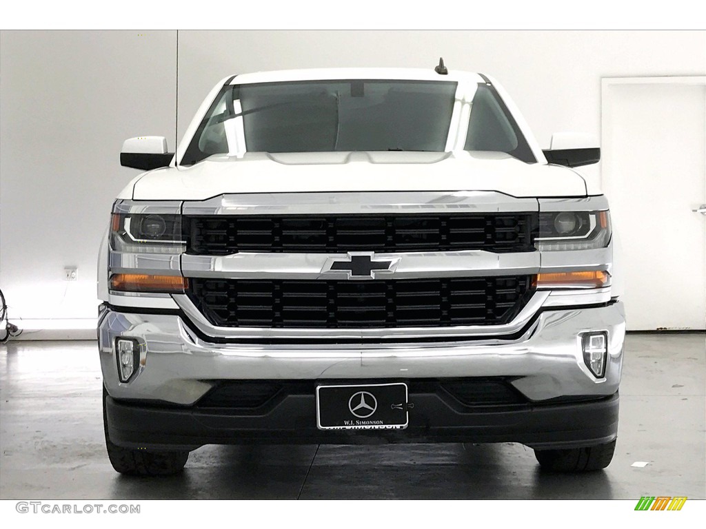 2017 Silverado 1500 LT Crew Cab - Summit White / Jet Black photo #2