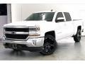 2017 Summit White Chevrolet Silverado 1500 LT Crew Cab  photo #12