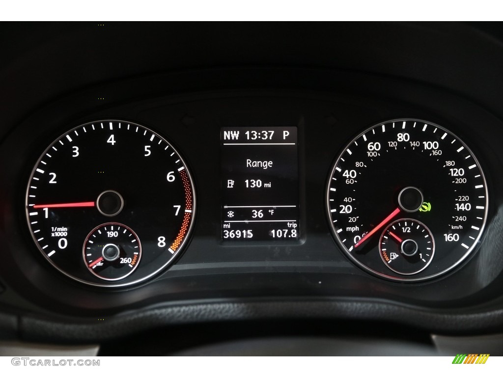 2014 Volkswagen Passat 1.8T SE Gauges Photo #140728386