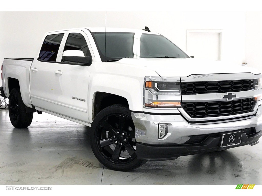 2017 Silverado 1500 LT Crew Cab - Summit White / Jet Black photo #33