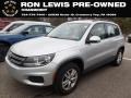 Reflex Silver Metallic 2017 Volkswagen Tiguan Limited 2.0T 4Motion