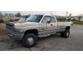 1997 Light Driftwood Metallic Dodge Ram 3500 Laramie Extended Cab 4x4  photo #2