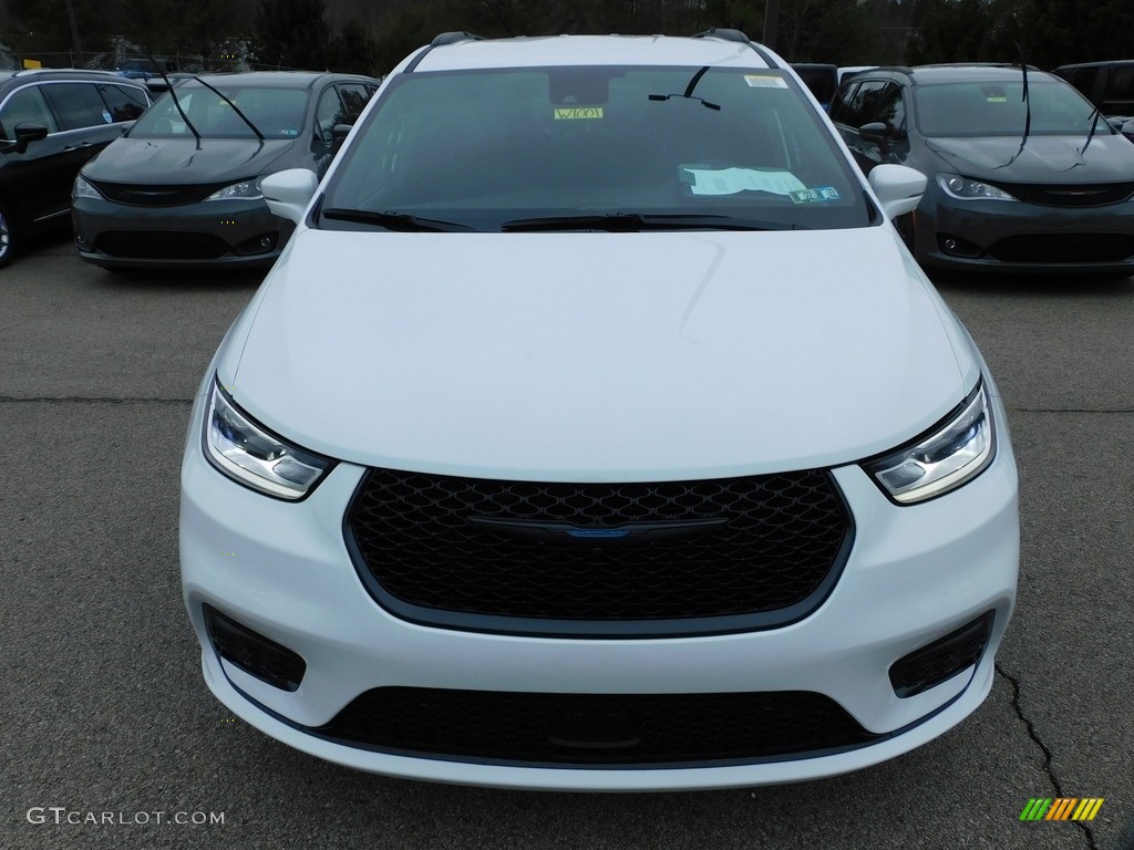 2021 Pacifica Hybrid Touring - Bright White / Black photo #2