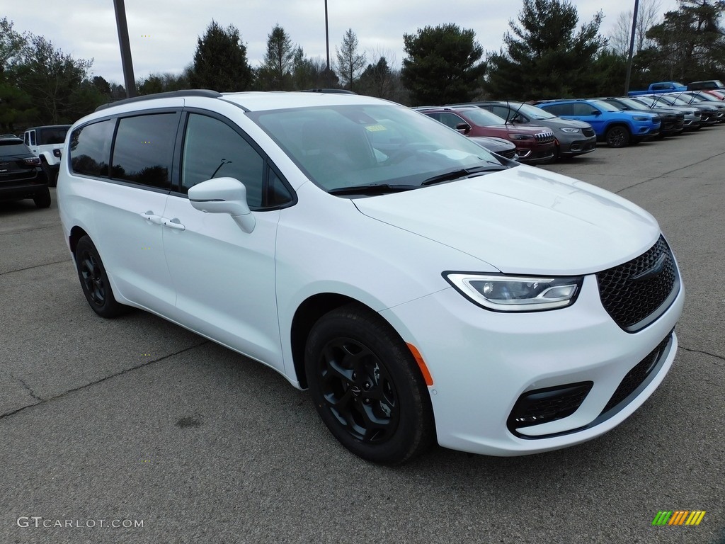 2021 Pacifica Hybrid Touring - Bright White / Black photo #3