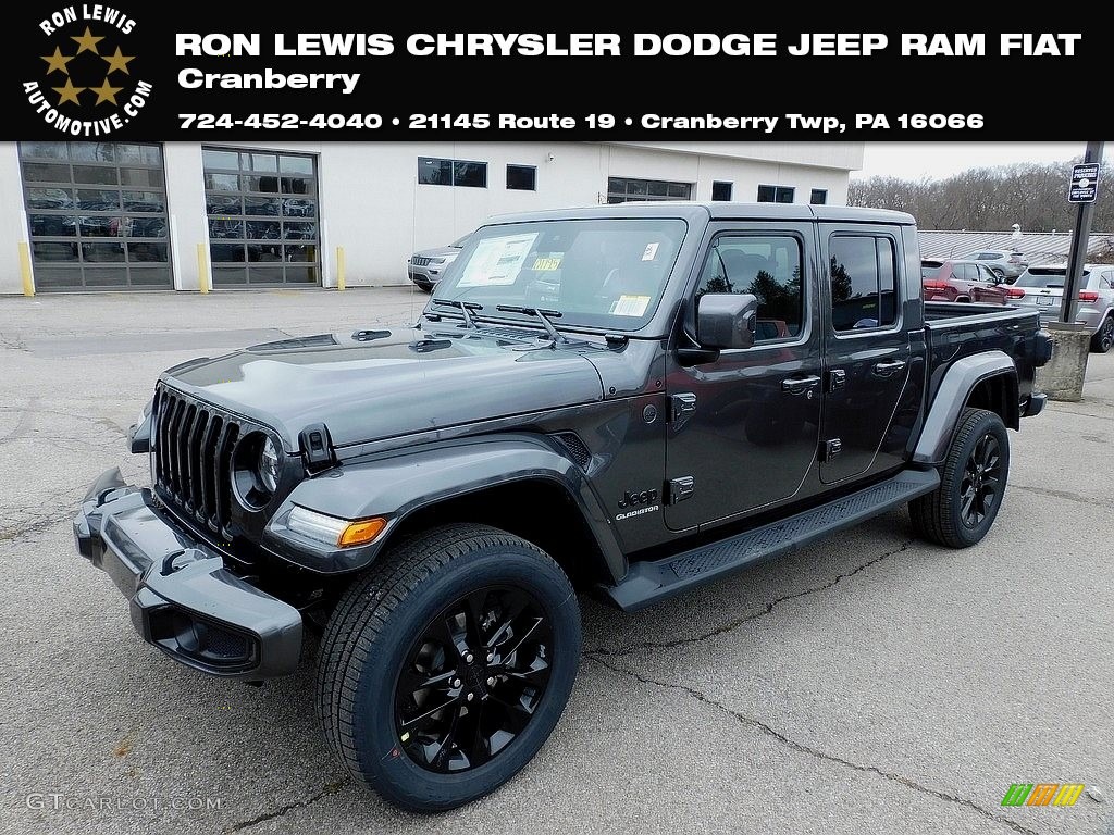 2021 Gladiator High Altitude 4x4 - Granite Crystal Metallic / Black photo #1