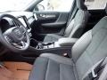 2021 Volvo XC40 Charcoal Interior Front Seat Photo