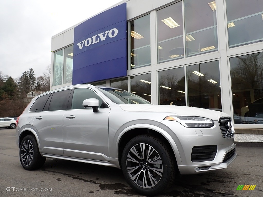 2021 XC90 T6 AWD Momentum - Bright Silver Metallic / Charcoal photo #1